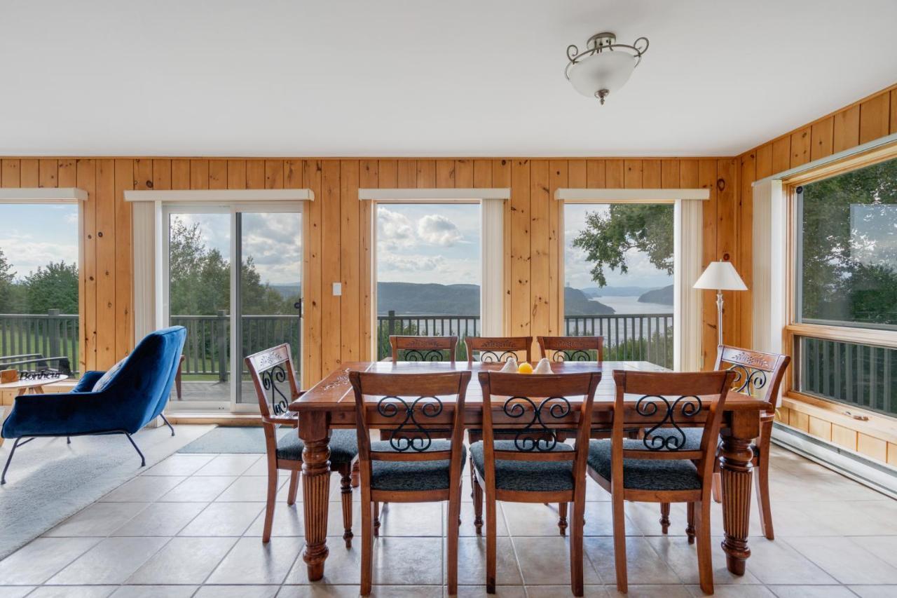 Montfjord - Chalets, Vue Spectaculaire Et Spa. Chantafjord #4 Sacre-Coeur 外观 照片