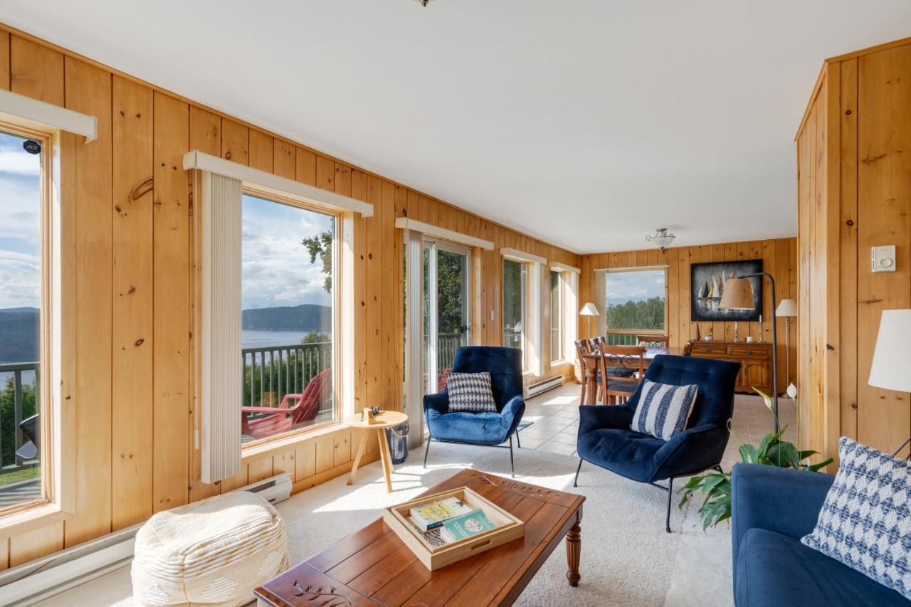 Montfjord - Chalets, Vue Spectaculaire Et Spa. Chantafjord #4 Sacre-Coeur 外观 照片
